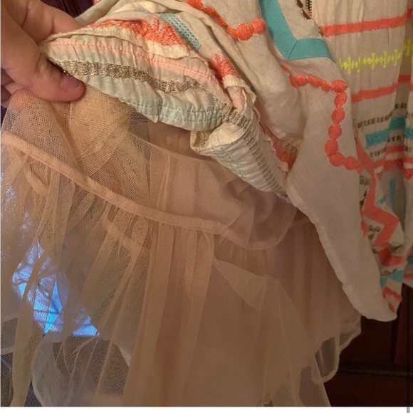 Anthropologie Tracy Reese neon embroidery dress - Picture 3 of 5